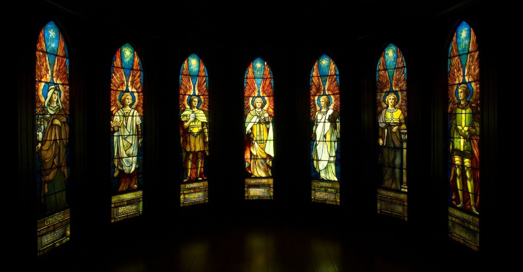 In the Company of Angels-All 7 Windows